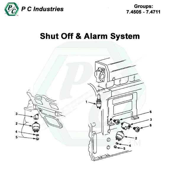 Shut Off & Alarm System Series 53 Detroit Diesel Engines Catalog Page 141