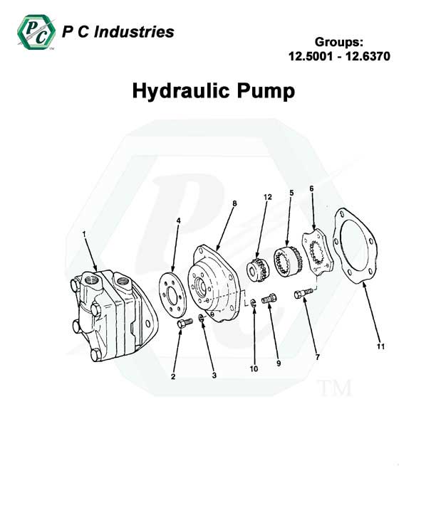 il71_hydraulic_pump_pg179-180.jpg - Diagram