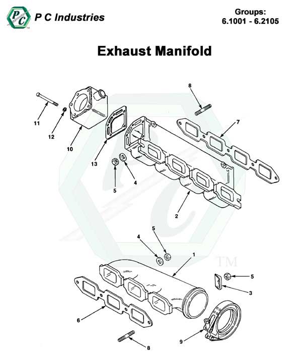 [DIAGRAM] Ford Exhaust Manifold Diagram