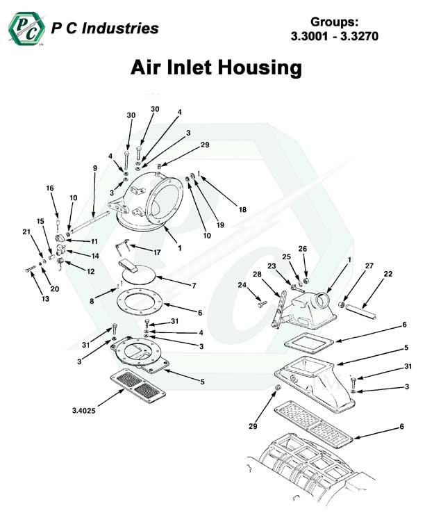 92_air_inlet_housing_pg136-140.jpg - Diagram