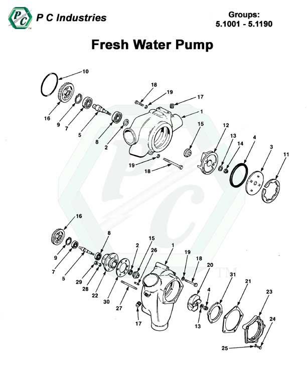 92_fresh_water_pump_pg207-211.jpg - Diagram