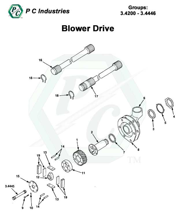 il71_blower_drive_pg96-97.jpg - Diagram