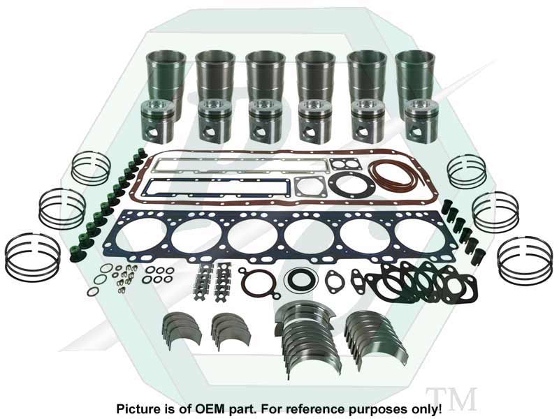 In-Frame Overhaul Kit, 6C8.3 Natural Gas, 10.5:1 CR