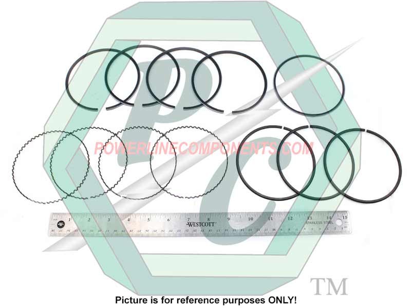 Piston Ring Set, 71NA Trunk