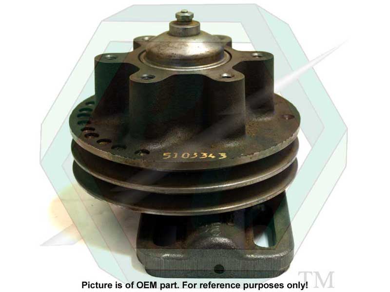 Pulley & Hub, 2 Groove 6.25 in. Dia.
