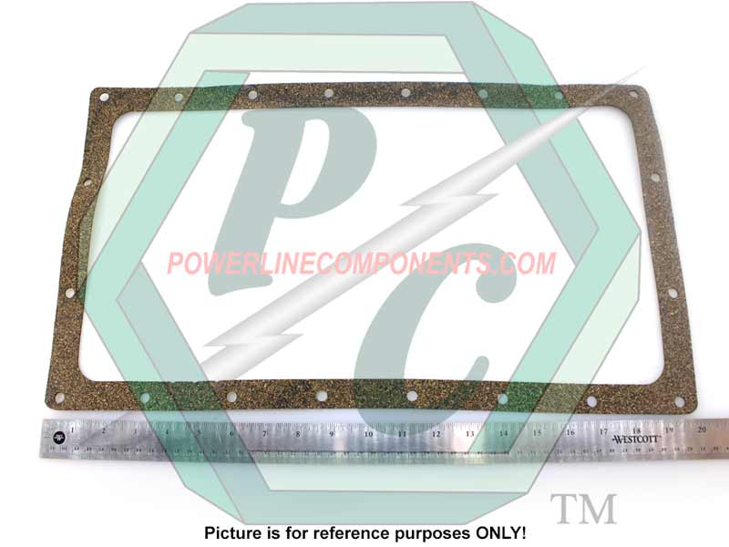 Oil Pan Gasket, 3-53 Stamped