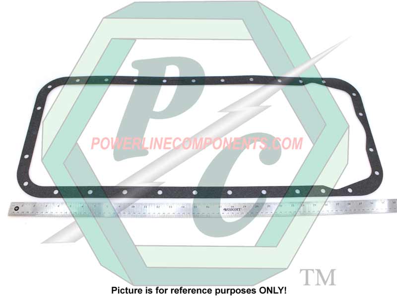 Oil Pan Gasket, 8V Stamped	