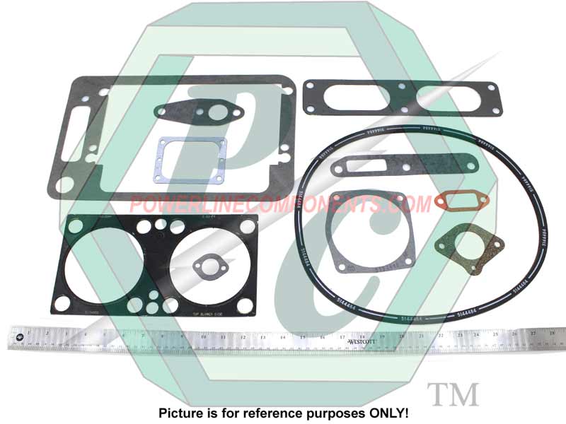 Cylinder Head Gasket Set, 2-71