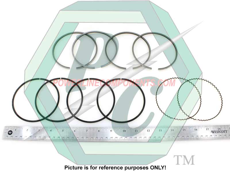 Piston Ring Set, IL71NA, 2V Head