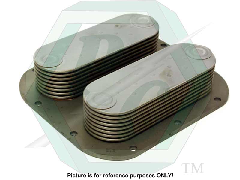 Oil Cooler Core, 16 Plate (2X8)