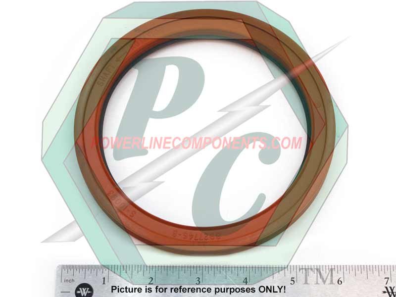 Crankshaft Rear Seal, Double Lip R.H., Teflon