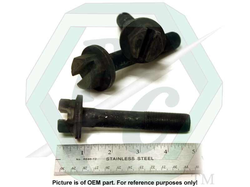 Bolt, M18 X 1.5 X 100mm; Slotted
