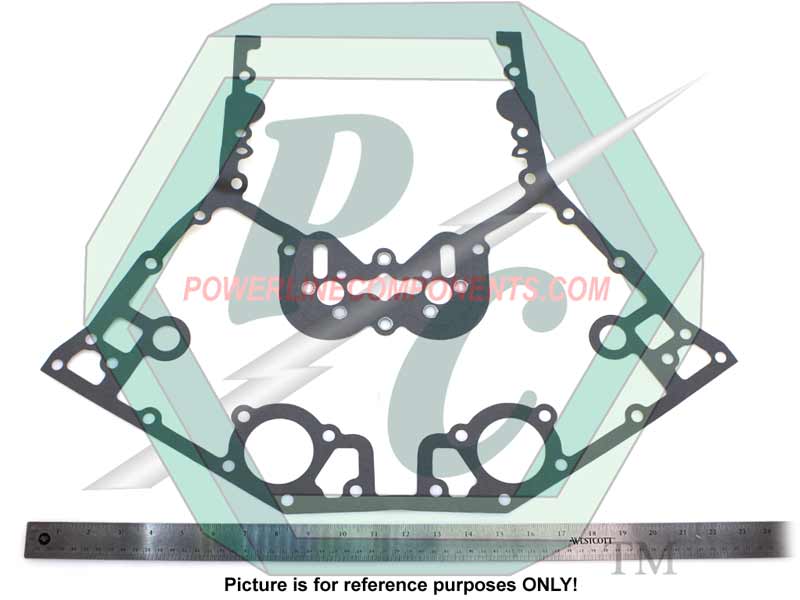 Gasket, Cyl. Block Front Plate, 6V53