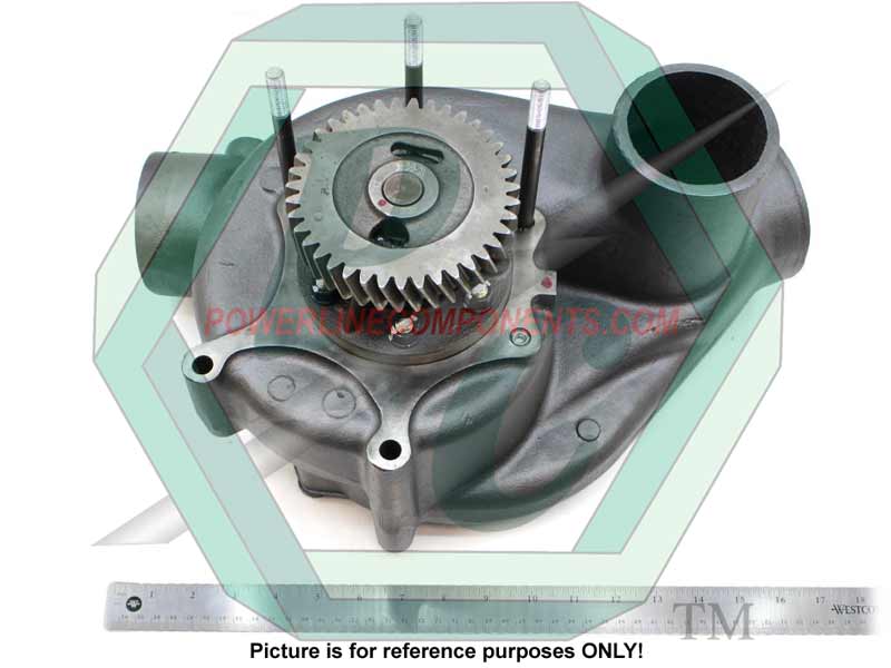 Water Pump, 16V71/92 Industrial, Unitized (3 Stud - 1 in. Threaded Hole)