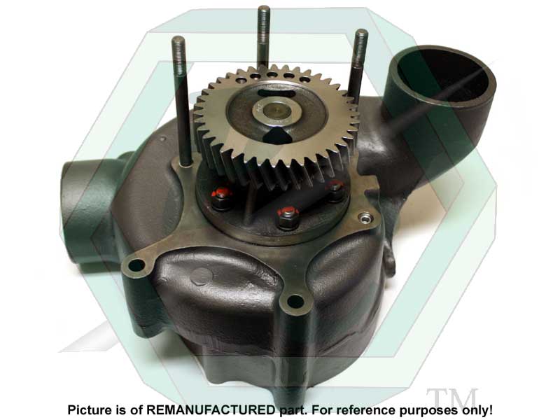 Water Pump, 12/16V92 Marine, Unitized