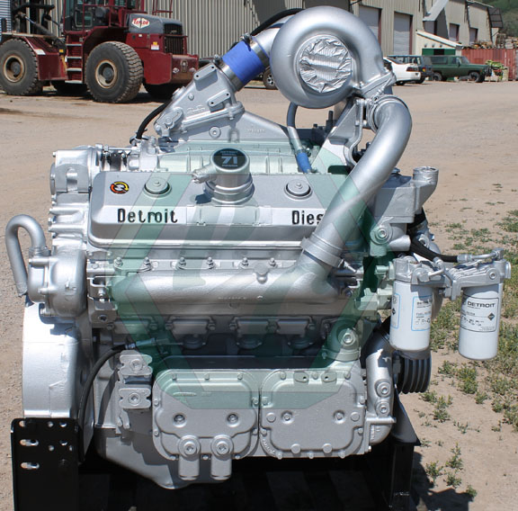 8V71T Industrial Engine